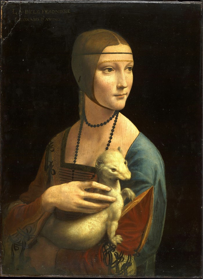 La Belle Ferronnière by Leonardo da Vinci