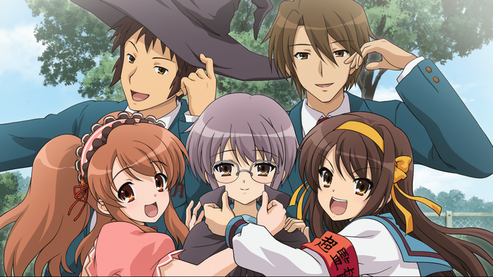 The Melancholy of Haruhi Suzumiya characters