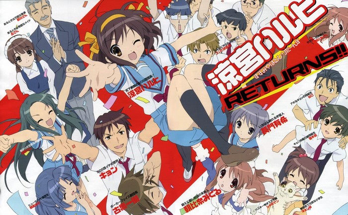 The Melancholy of Haruhi Suzumiya characters