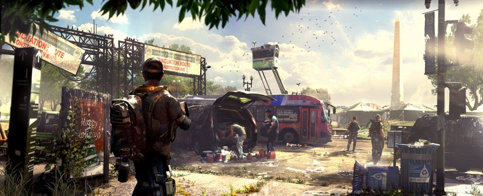 Artwork from Tom Clancy's The Division 2