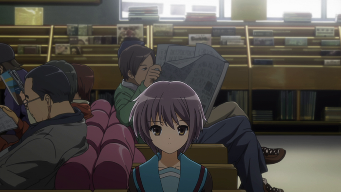 Nagato Yuki from The Melancholy of Haruhi Suzumiya