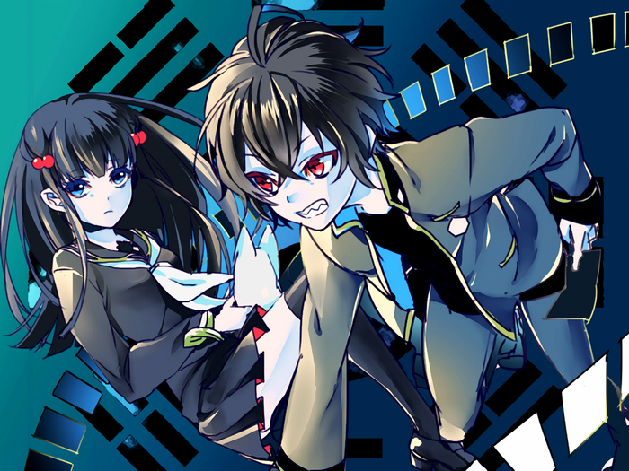 Rokuro Enmadou and Benio Adashino from Sousei no Onmyouji