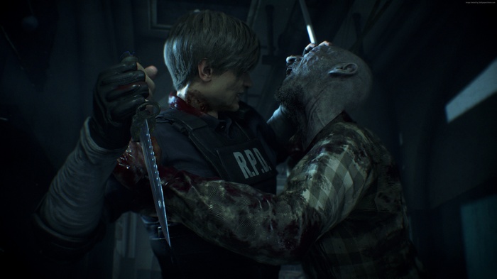 Leon S. Kennedy from Resident Evil 2 in 4K