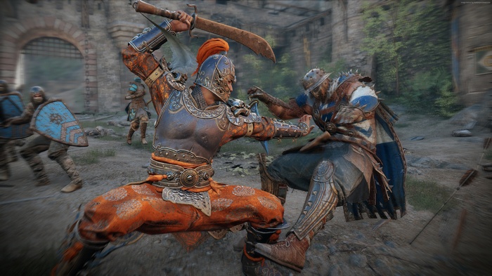 For Honor 4K screenshot of combat