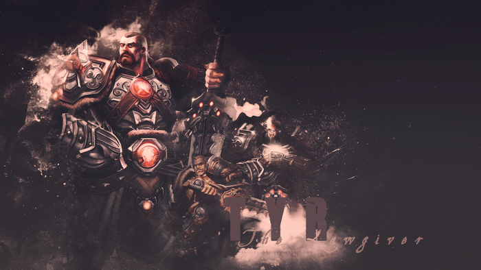 Tyr from Smite with Lawgiver title