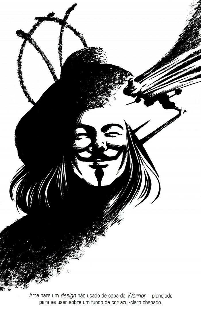V from V for Vendetta illustration