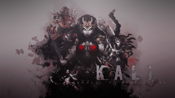 Kali Goddess of Destruction from Smite