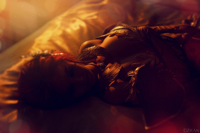 Triss Merigold from The Witcher 3 Wild Hunt cosplay