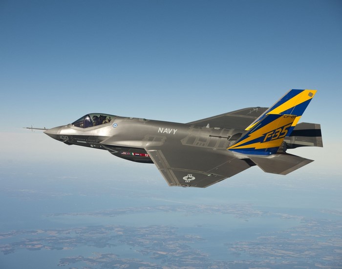 Lockheed Martin F-35 Lightning II Navy Jet