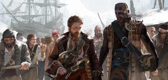 Pirates from Skull & Bones artwork