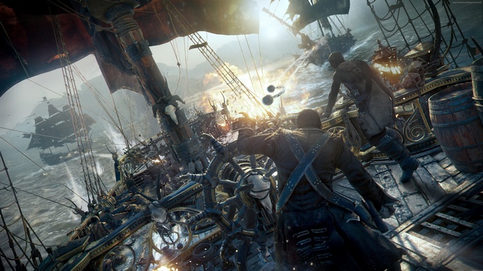 4K screenshot from Skull & Bones E3 2018