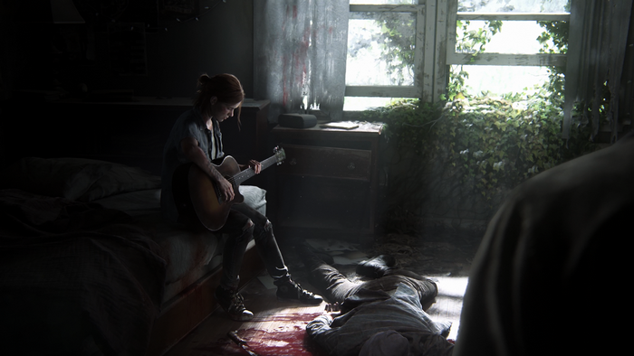 The Last of Us Part 2 Emotional Guitar Scene
