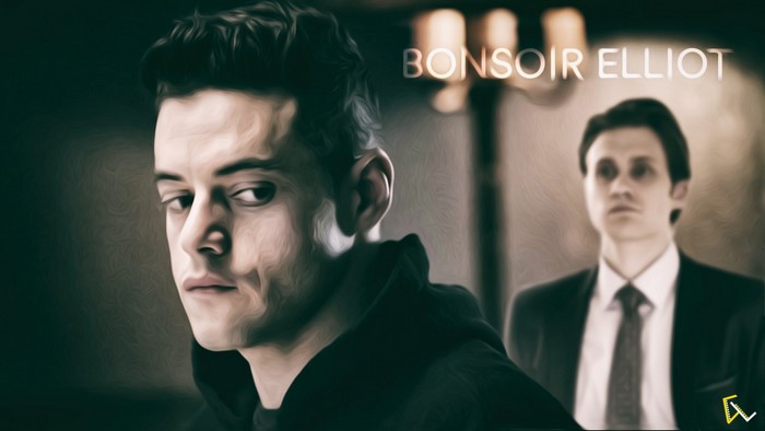 Elliot Alderson and Leon from Mr. Robot