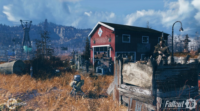 Fallout 76 screenshot from E3 2018 in 4K