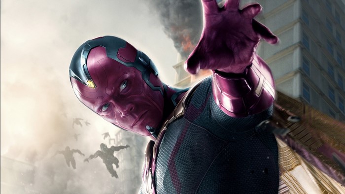 Vision from Marvel Comics in Avengers Age of Ultron
