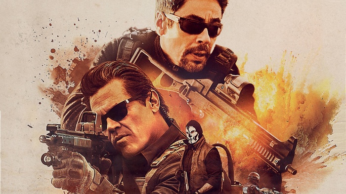 Sicario: Day of the Soldado poster with Josh Brolin and Benicio Del Toro