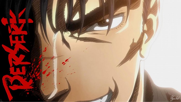Guts from Berserk close-up
