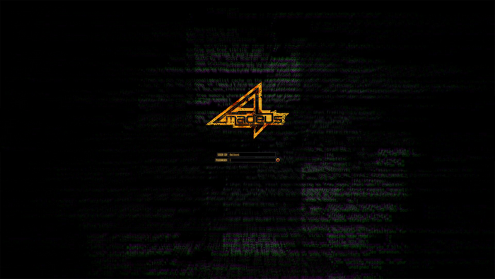 4madeus logo with login fields