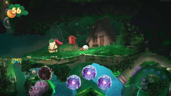 Yoku's Island Express 4K screenshot