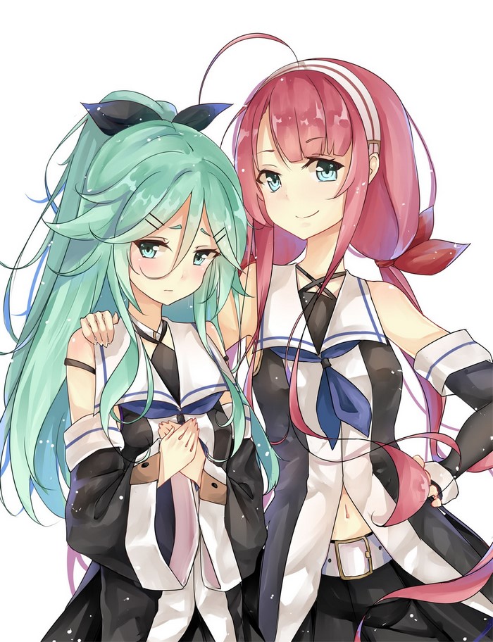 Yamakaze and Akashi from Kantai Collection
