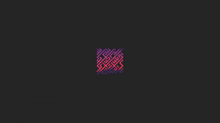 Abstract geometric pattern with gradient lines