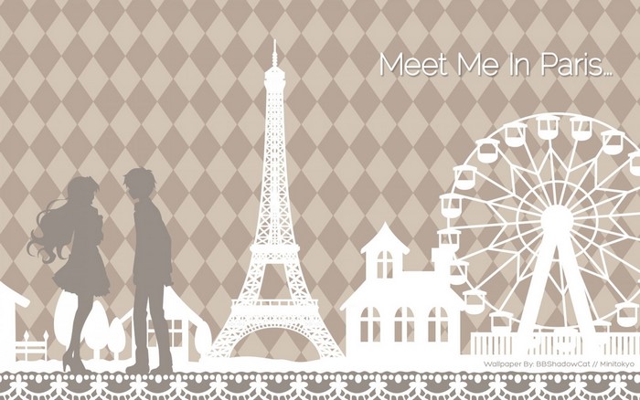 Meet Me In Paris Illustration