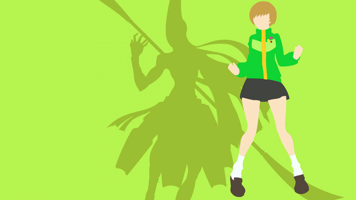 Chie Satonaka from Persona 4 Silhouette