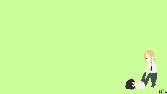 Tanaka-kun is Always Listless: Tanaka and Ohta
