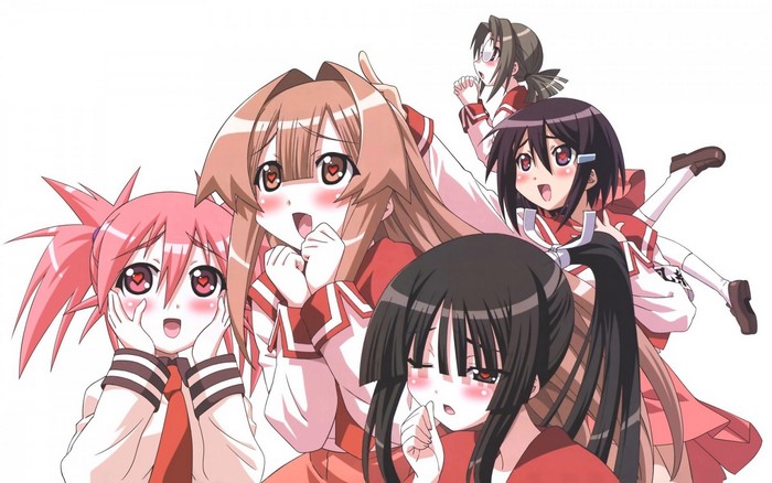 Anime girls from Seto no Hanayome