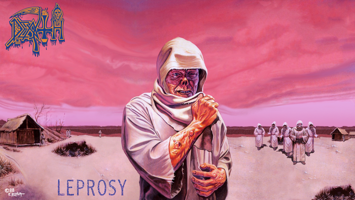 Death Leprosy album cover illustration