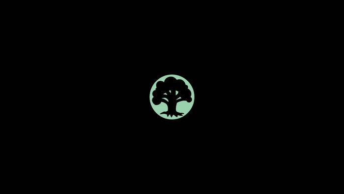 Magic The Gathering Green Mana Symbol