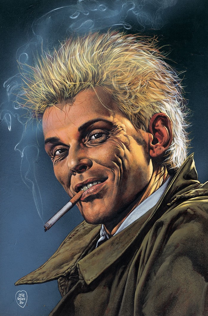 John Constantine from Hellblazer by Glenn Fabry