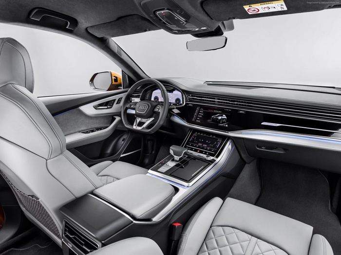 Audi Q8 Interior Dashboard and Seats