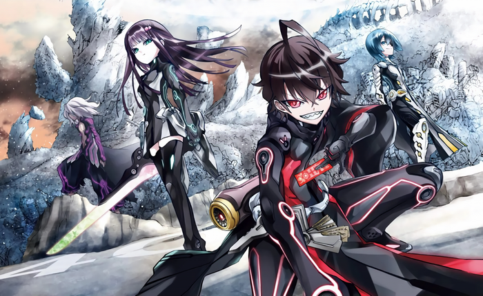 Rokuro, Benio, and others from Sousei no Onmyouji