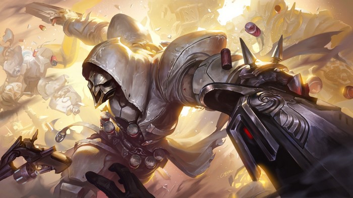 Reaper from Overwatch in action