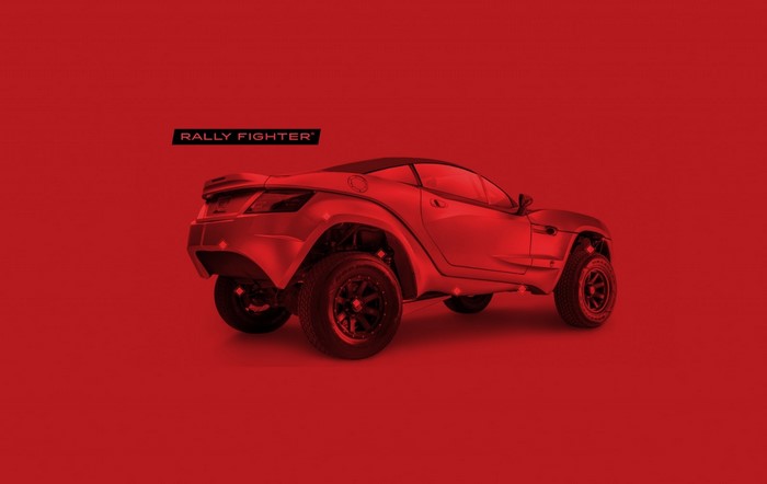 Rally Fighter concept car illustration
