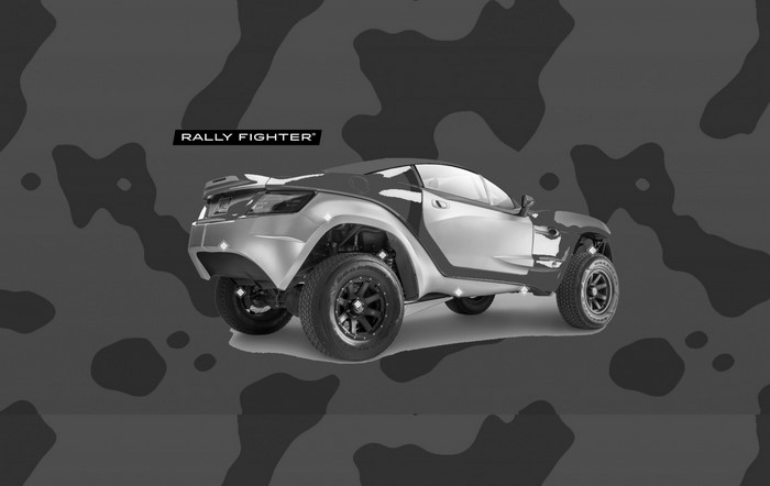 Rally Fighter concept car illustration
