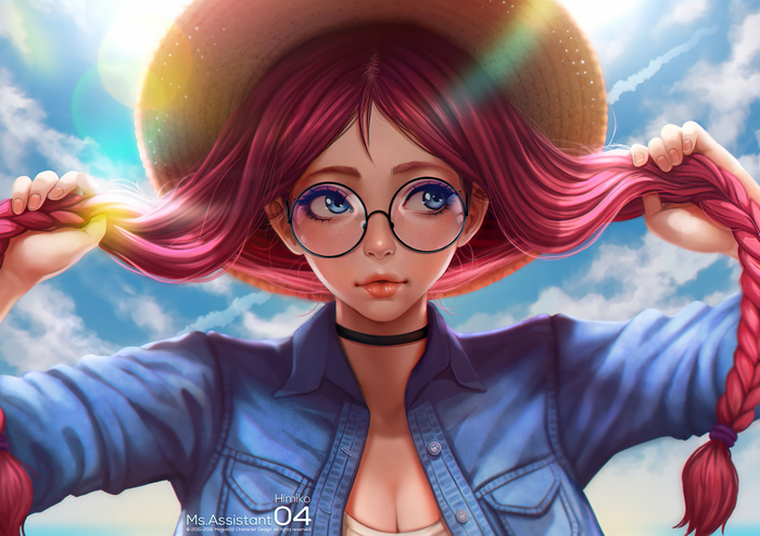 Himiko Ms. Assistant 04 illustration