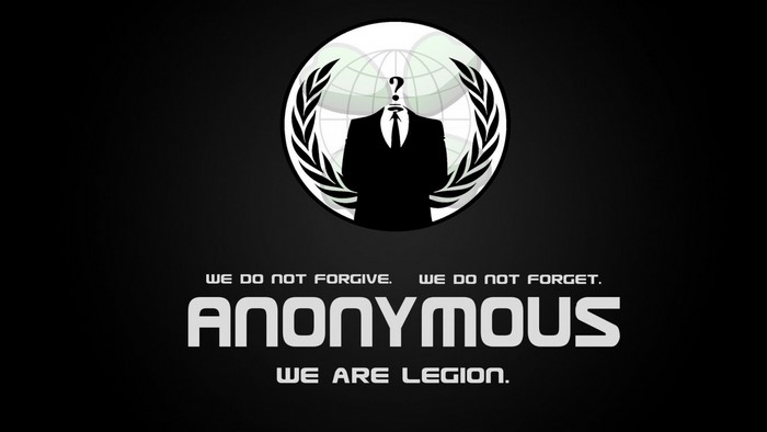 Anonymous logo with text