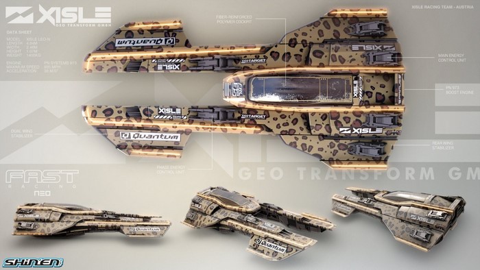 XISLE Geo Transform GmbH Fast Racing Neo Ship