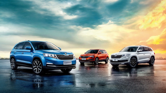 4K Skoda Kamiq SUVs