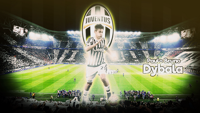 Paulo Bruno Dybala of Juventus in a stadium