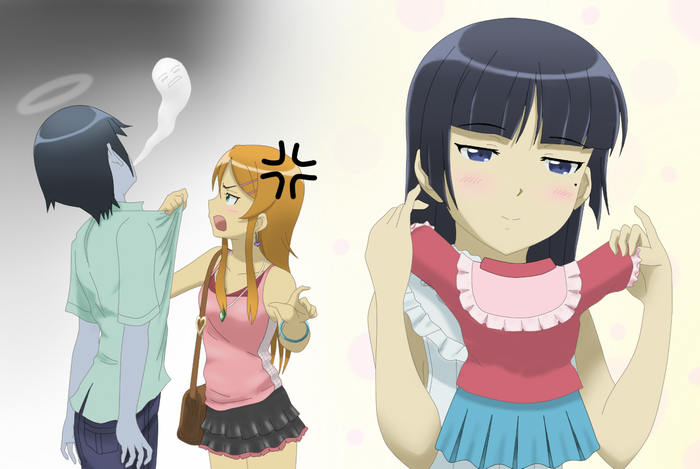 Kirino Kousaka and Ruri Gokou from Ore no Imouto