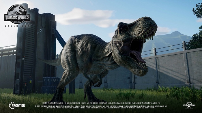 Tyrannosaurus Rex from Jurassic World Evolution
