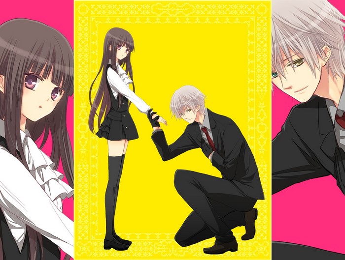 Shirakiin Ririchiyo and Miketsukami Soshi from Inu x Boku SS