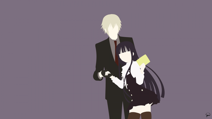Miketsukami S shi and Shirakiin Ririchiyo from Inu x Boku SS