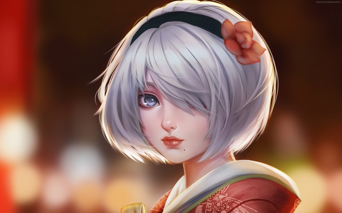 Girl from Nier Automata 4K