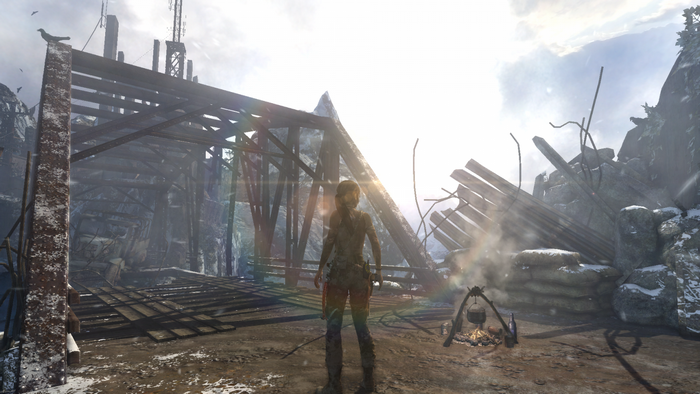 Lara Croft from Tomb Raider 2013