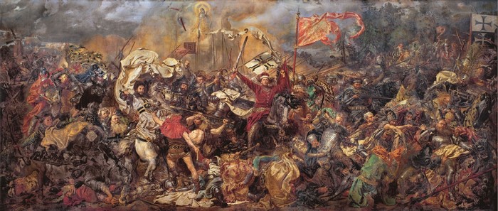 Battle of Grunwald by Jan Matejko