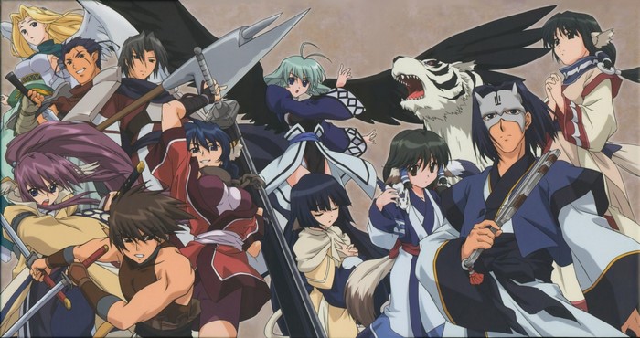Characters from Utawarerumono